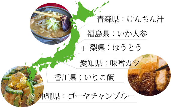 掛川のデイサービス・ショートステイここら 郷土食メニュー